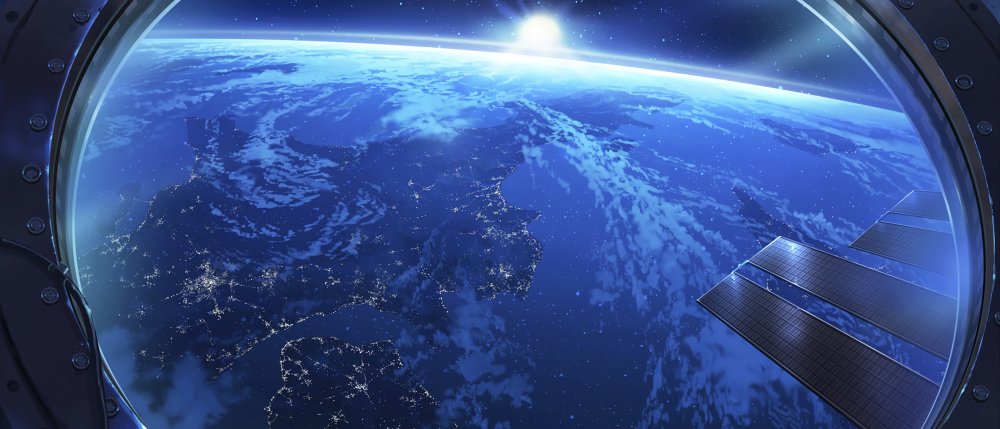 Иллюминатор космос