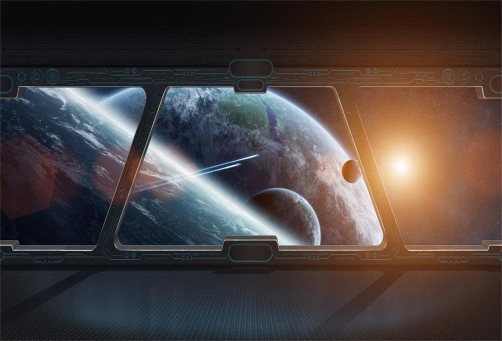 Иллюминатор космической станции