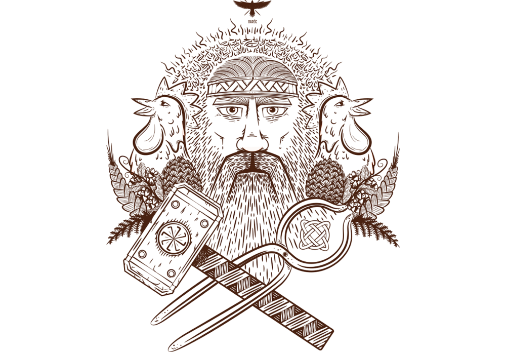 Бог грома тор Скандинавия