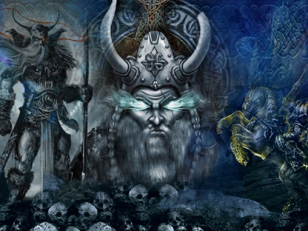 Скандинавский Бог громовержец