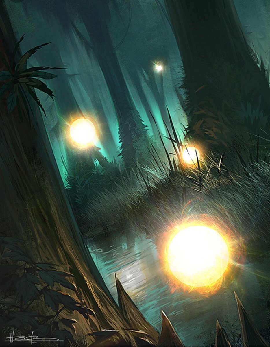 Блуждающий огонёк (will-o’-Wisp)