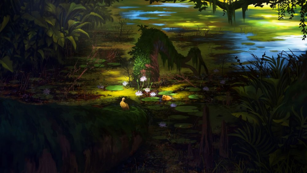 Болото обои