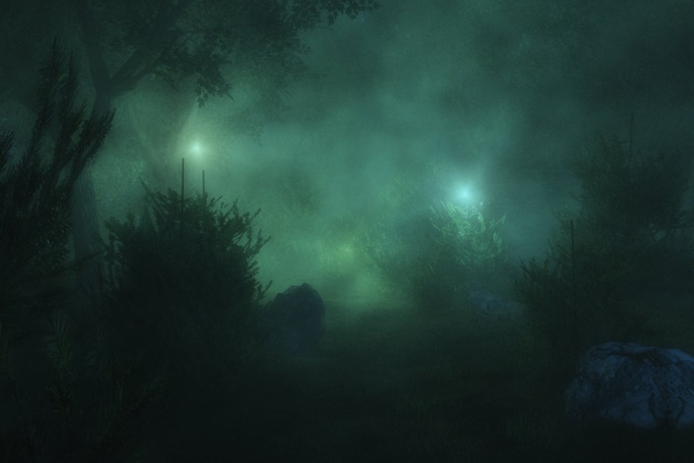 Болотные блуждающие огни фосфин