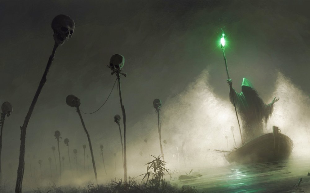 Болотные блуждающие огни