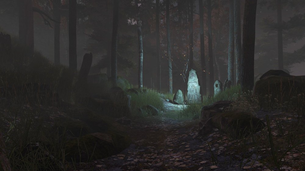 Темный лес Норвегия