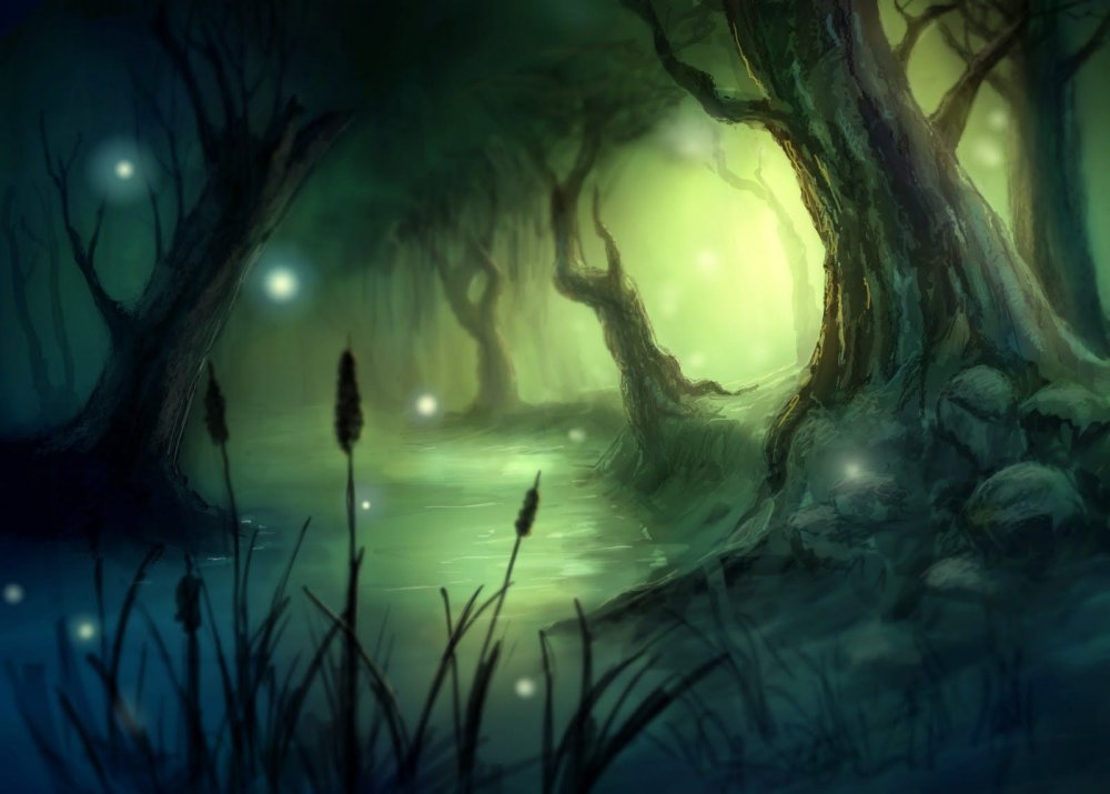 Сказочное болото