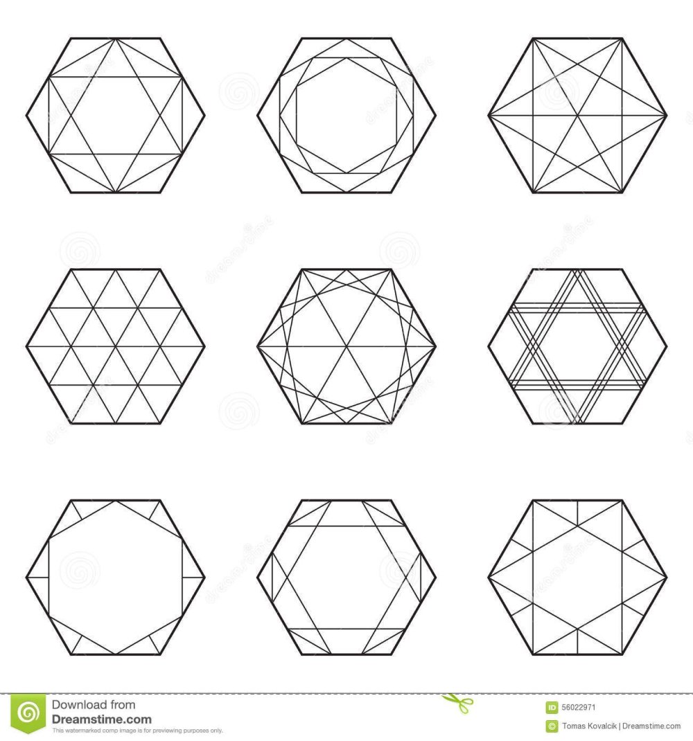 Шестиугольники на стене