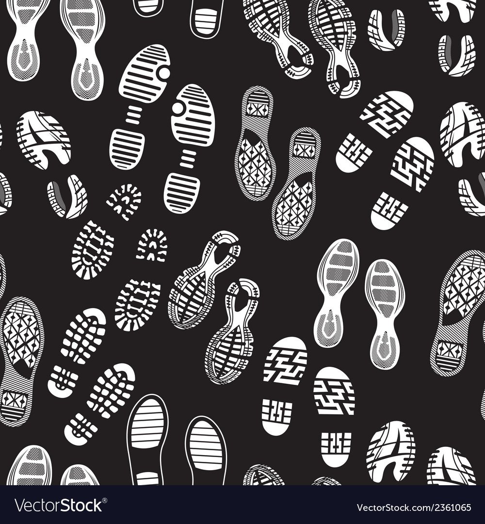 Паттерн следа ботинка