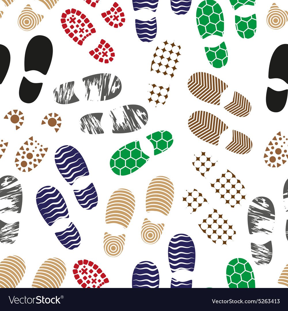 Следы детской обуви