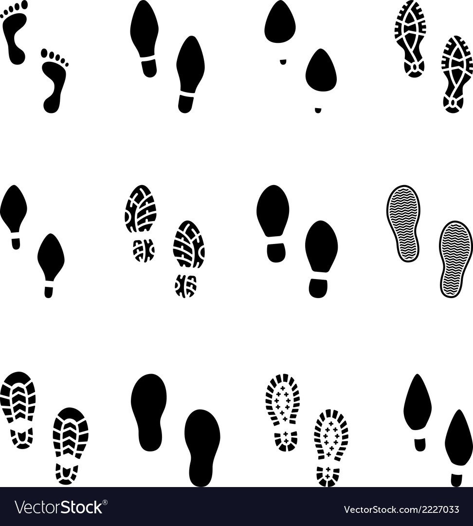 Отпечаток женской туфли