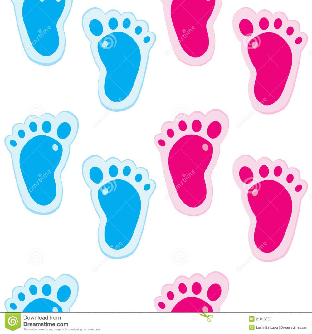 Следы с глазками