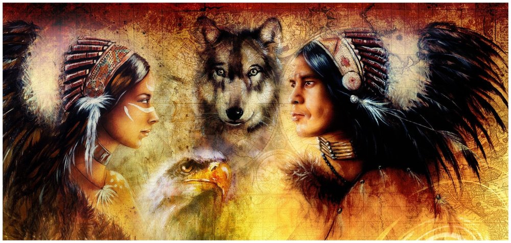 Надписи индейцев