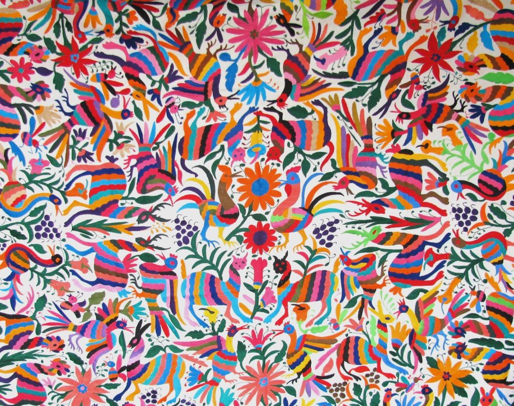 Голова индейца в профиль