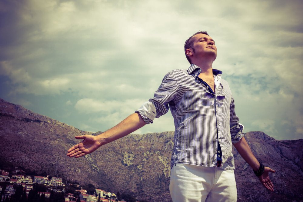 Счастливая девушка