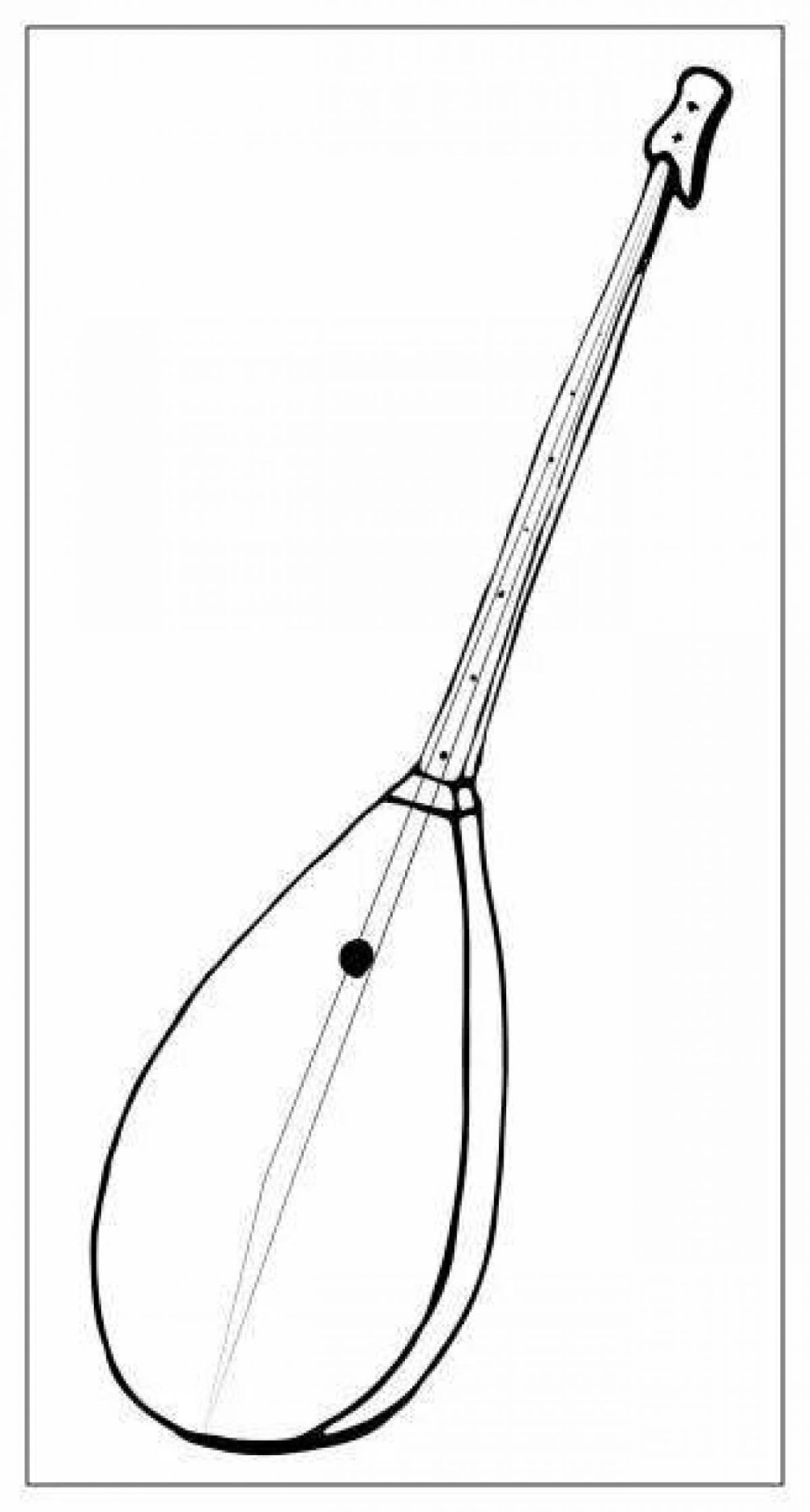 Каракалпакский дутар