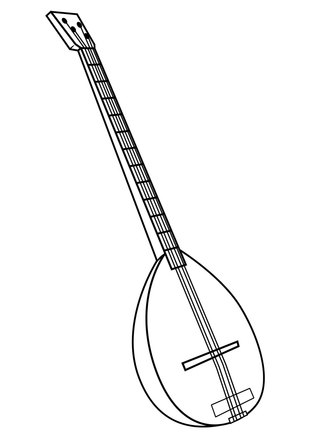 Домбра Башкирский музыкальный инструмент