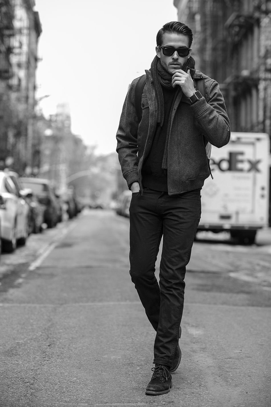 Мужская фотосессия на природе