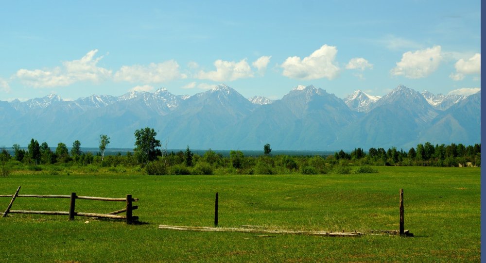 Бурятия Тункинский национальный парк Цветущая Долина