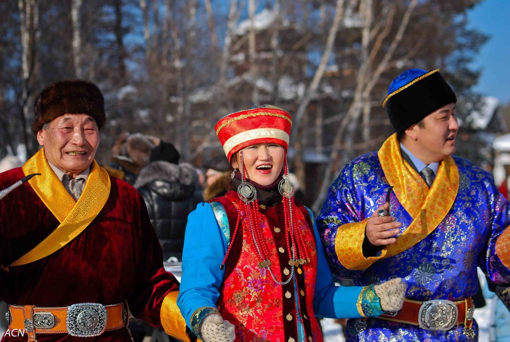 Монгольская свадьба