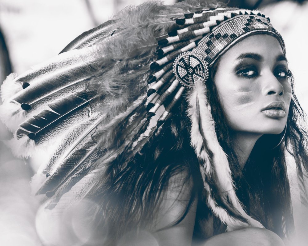 Индейская девушка Апачи