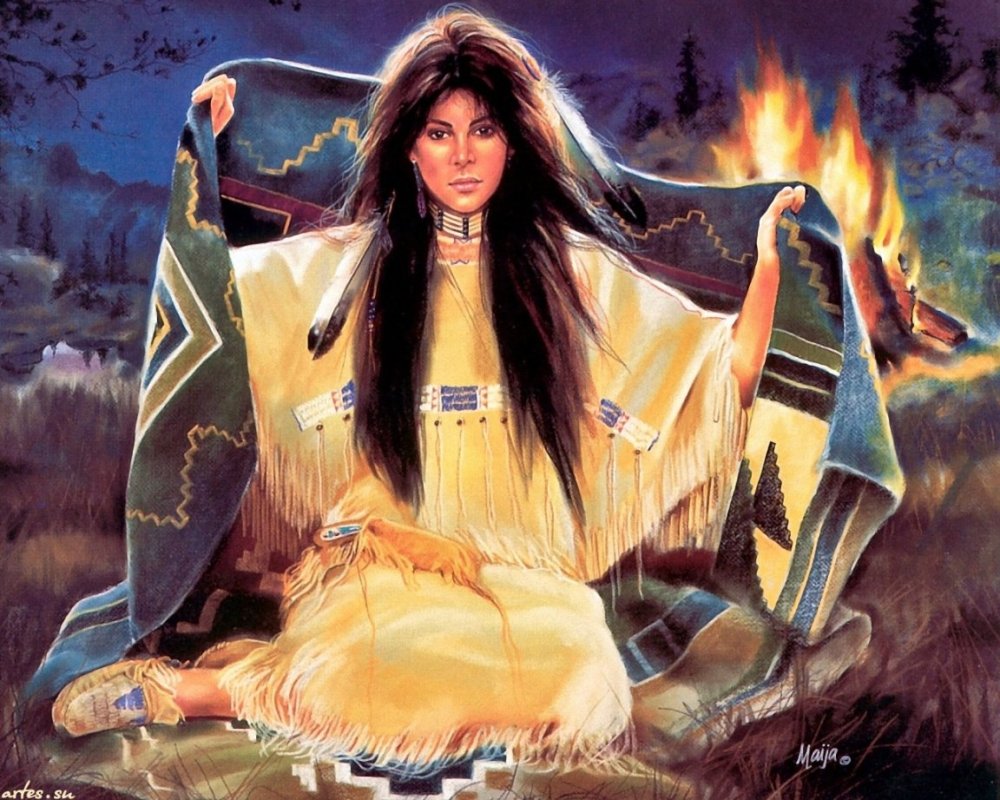 Индейцы Акурио