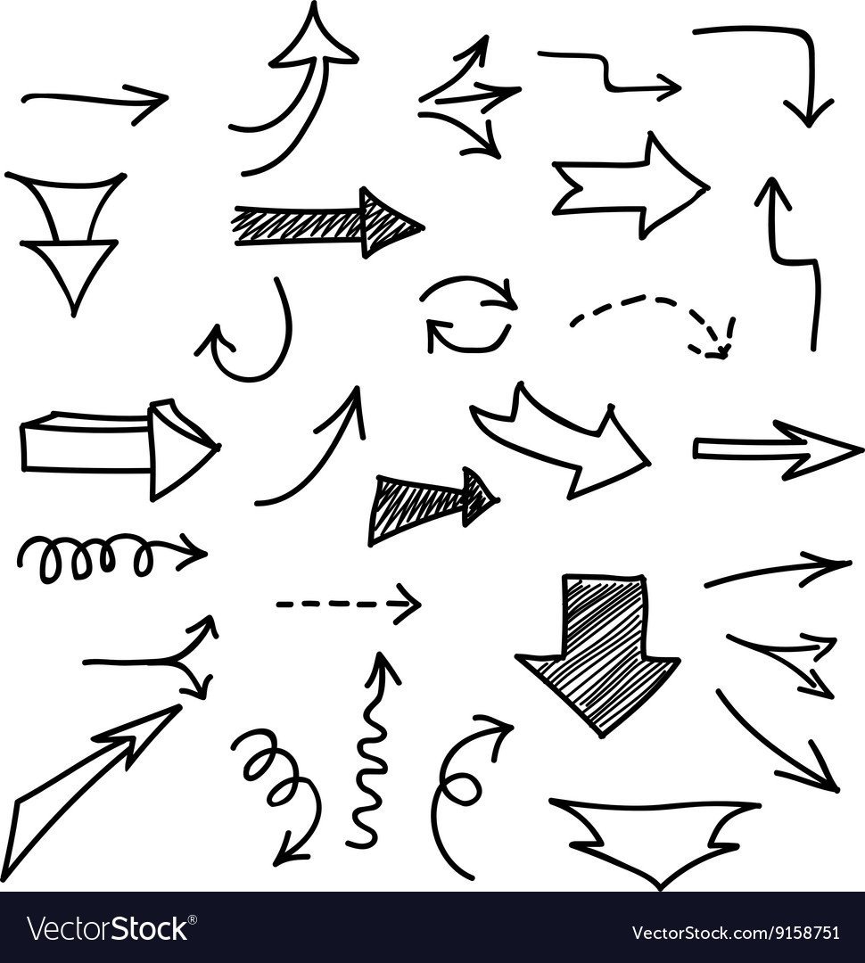 Стрелочка вниз голубая