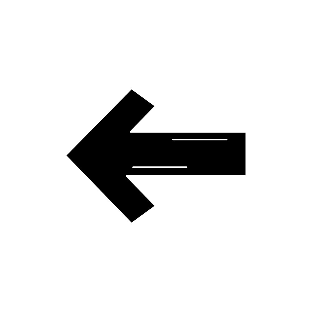 Тонкая стрелка на прозрачном фоне