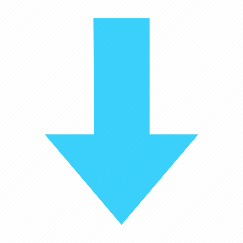 Стрелочка вниз svg