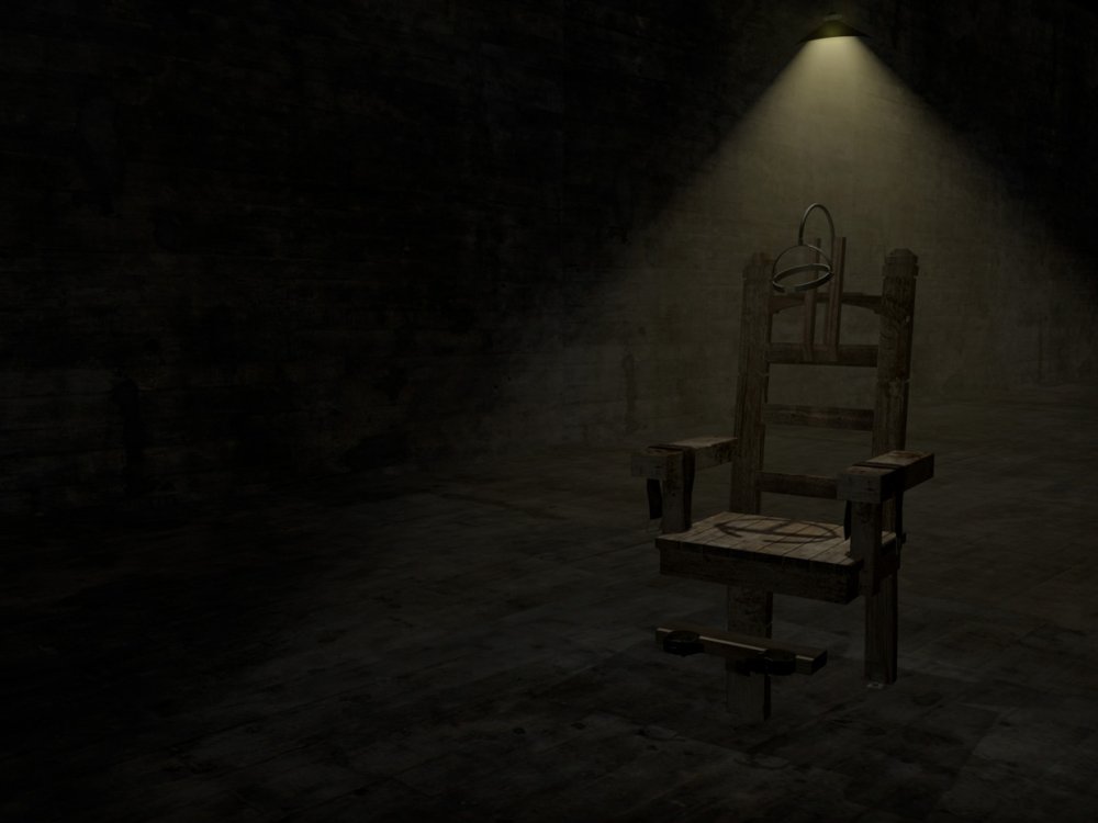 Комната с электрическим стулом