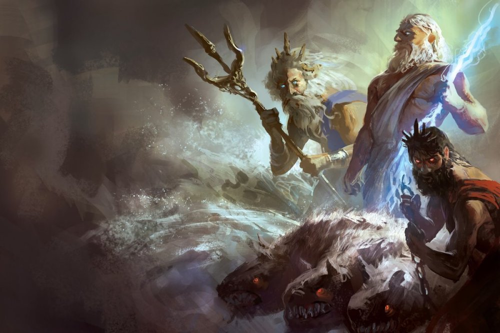 Зевс Посейдон и аид братья