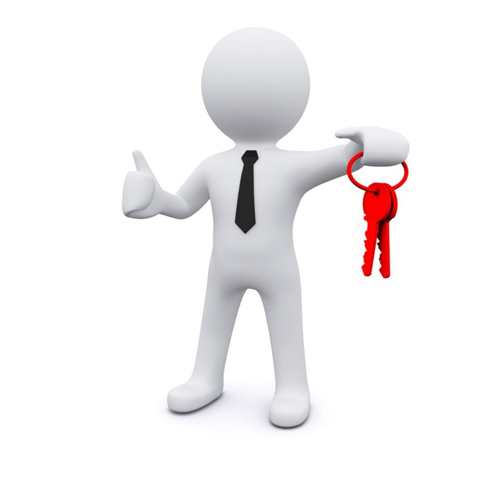 Человечек с ключом