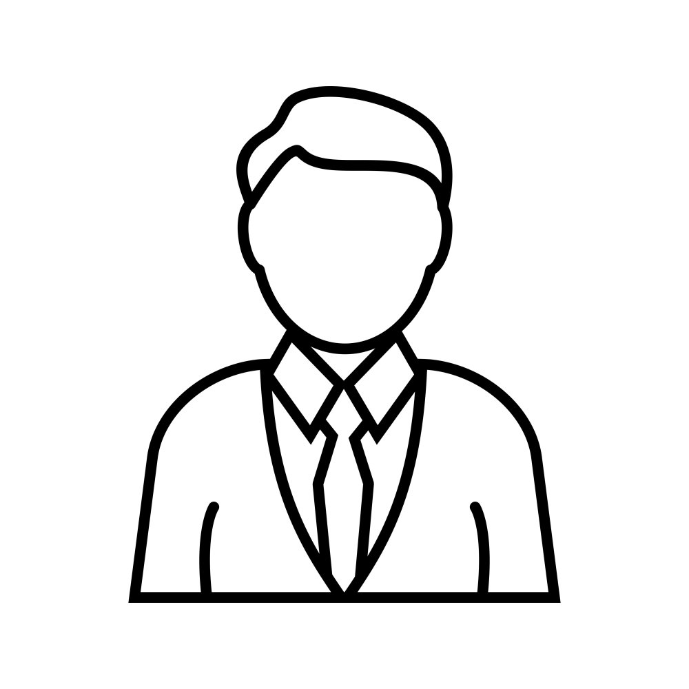 Иконка деловой человек