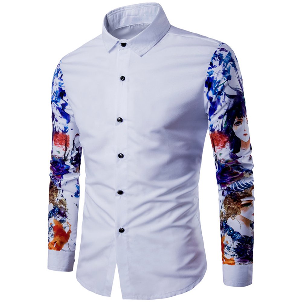 Мужчина в белой рубашке