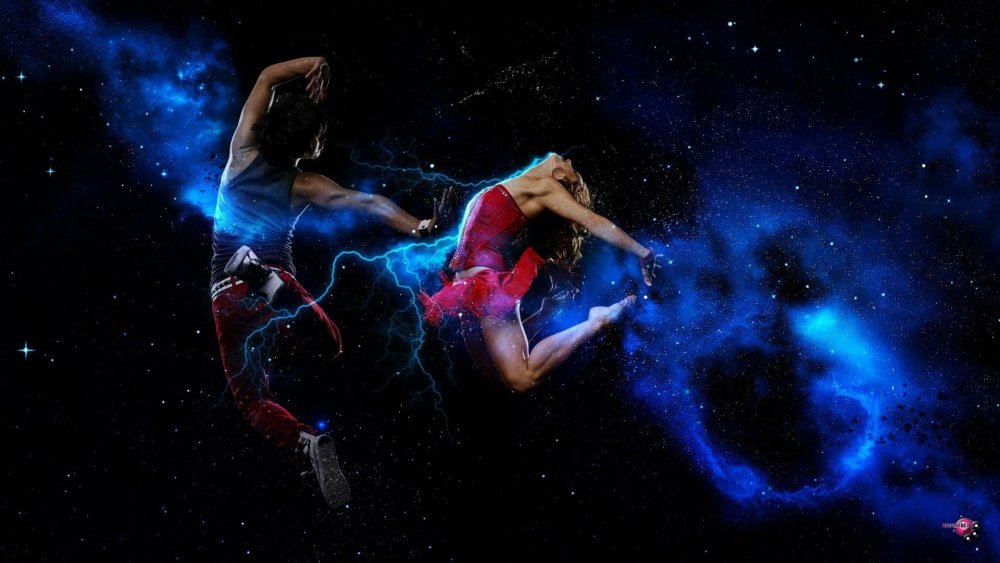 Фантастическое ночное небо