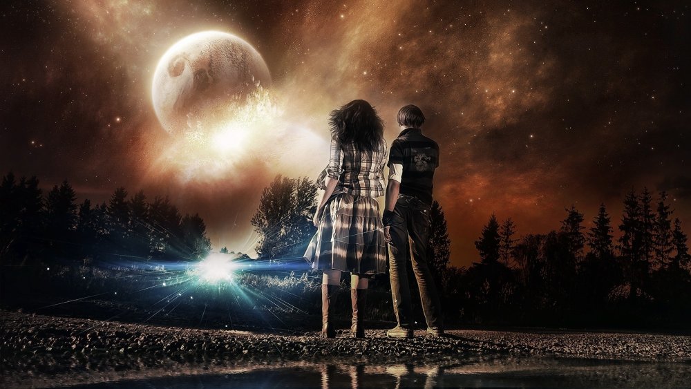 Солончак Уюни ночью