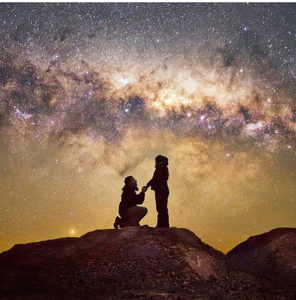 Влюбленные в космосе