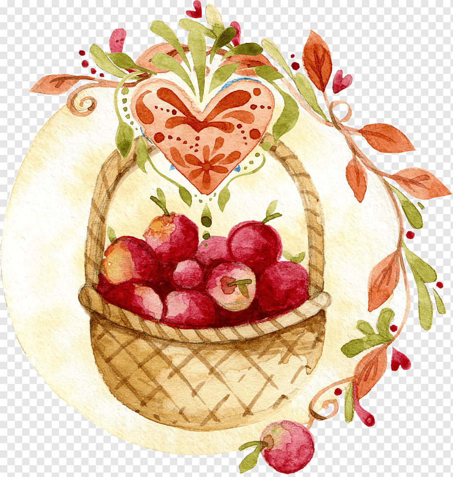 Плетеная корзина вектор