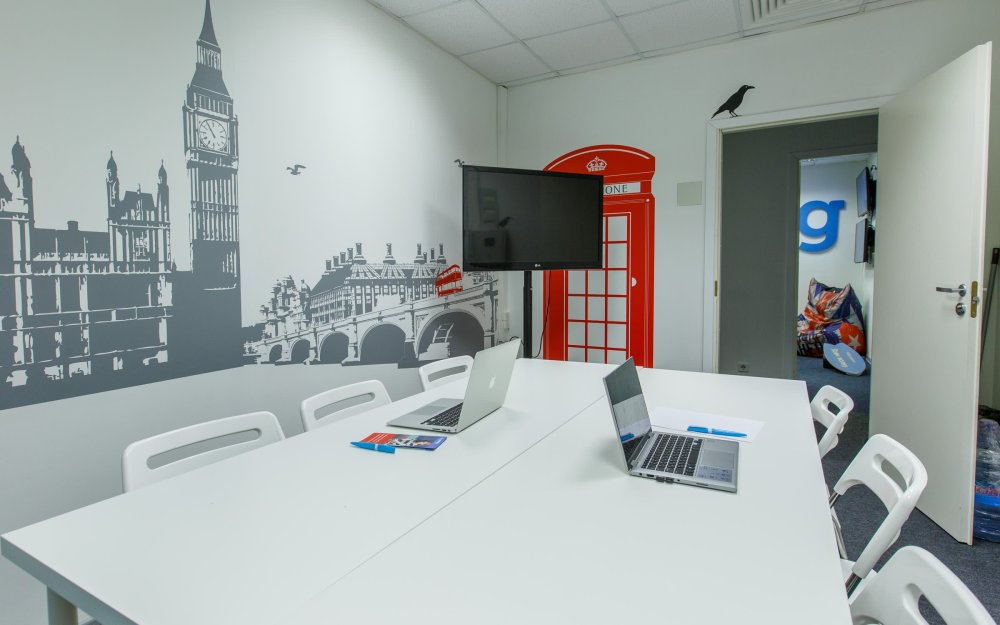 Интерьер языковой школы