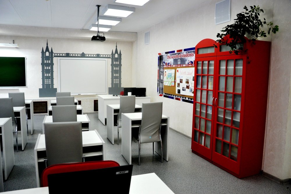 Современный кабинет английского языка