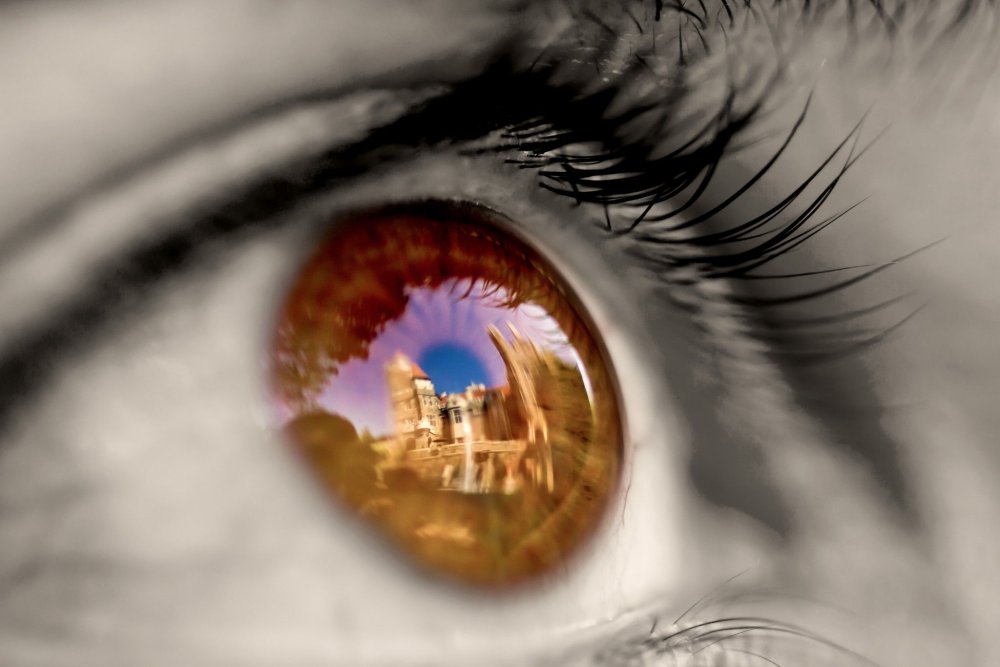 Отражение города в глазах