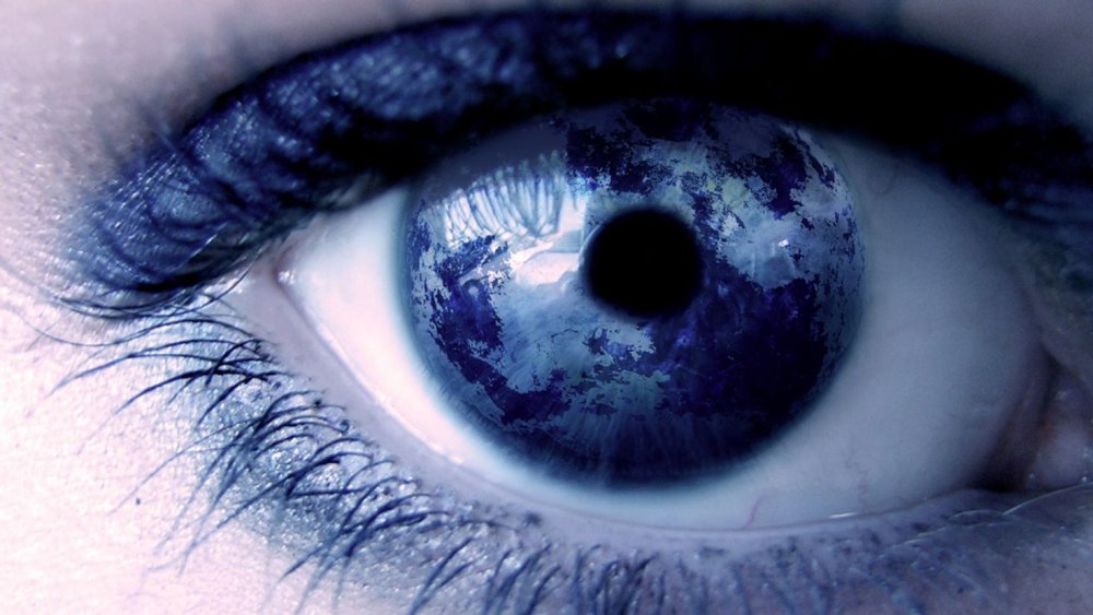 Синие глаза Эстетика