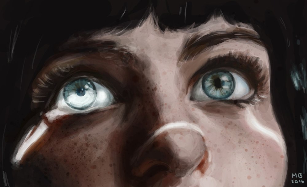 Картины Гузенко Павел глаза