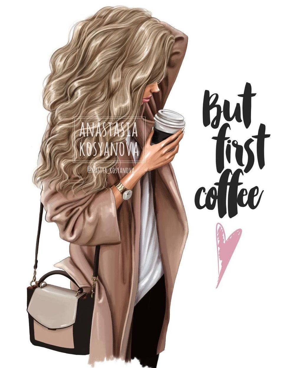 Девушка с длинными русыми волосами