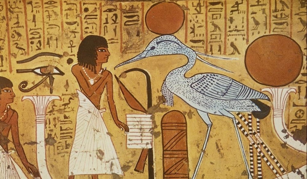 Гробница Тутанхамона фрески