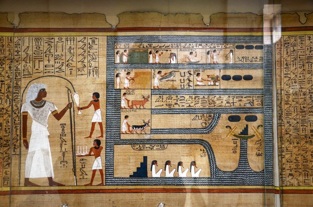 Египетские рисунки Дендера