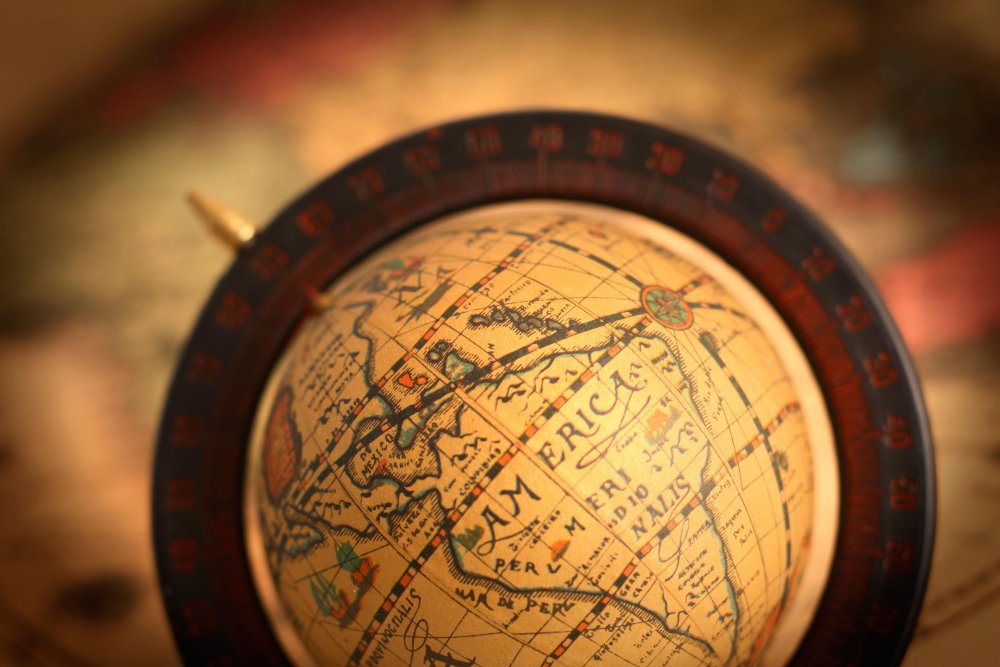 Старинная карта рисунок