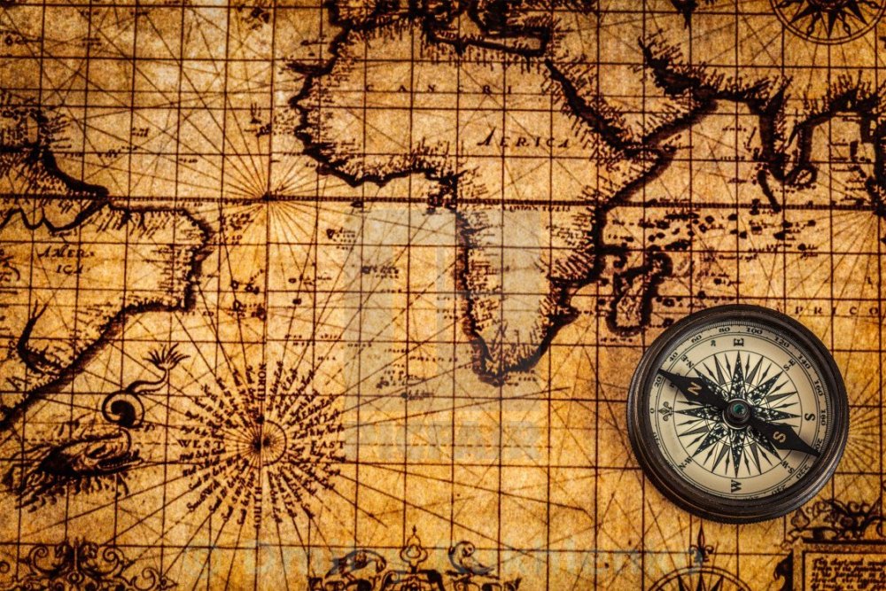 Старинные морские карты
