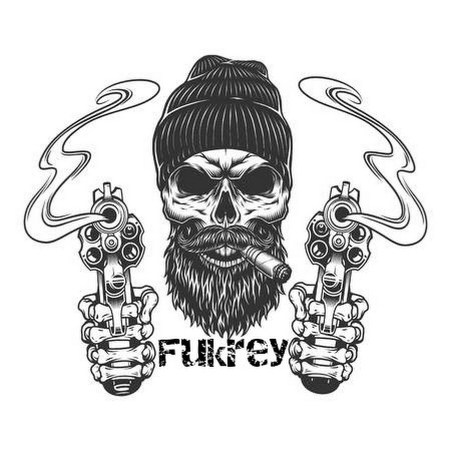 Бородатый череп в шляпе