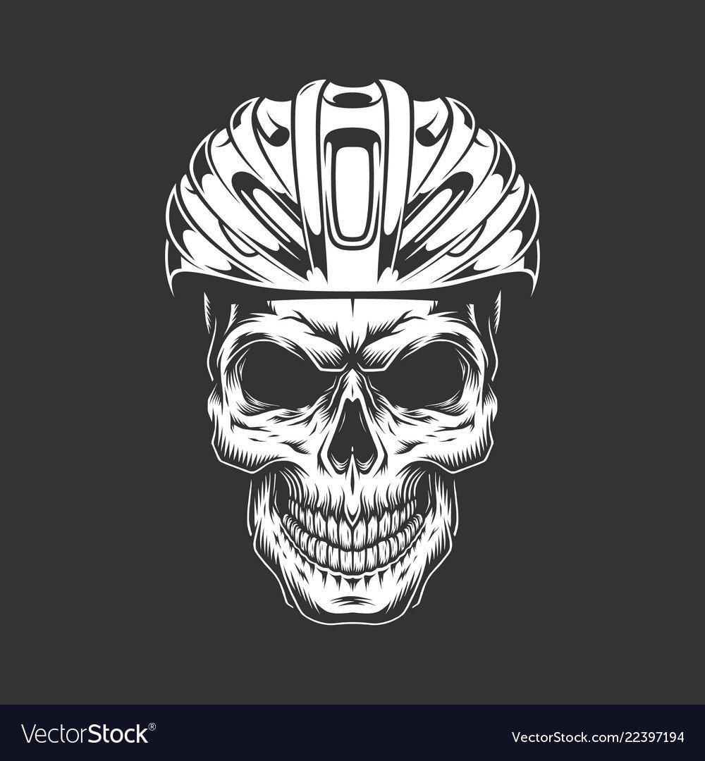 Череп в шапке с бородой