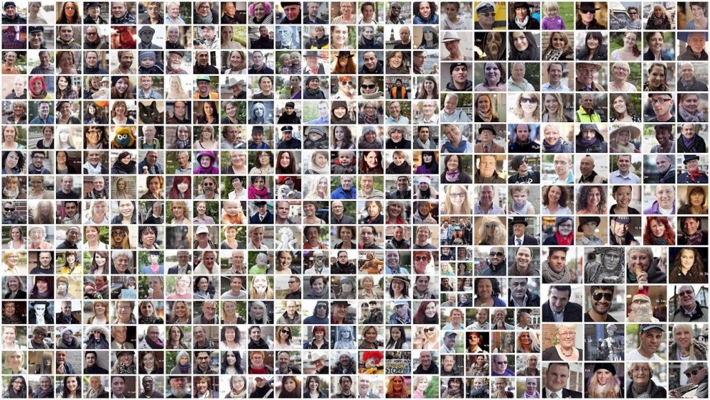 Коллаж лица